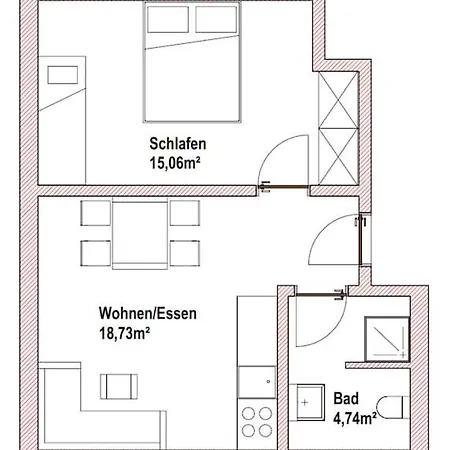 Kiel-russee Familienwohnung, Lademöglichkeit, Co2 Frei